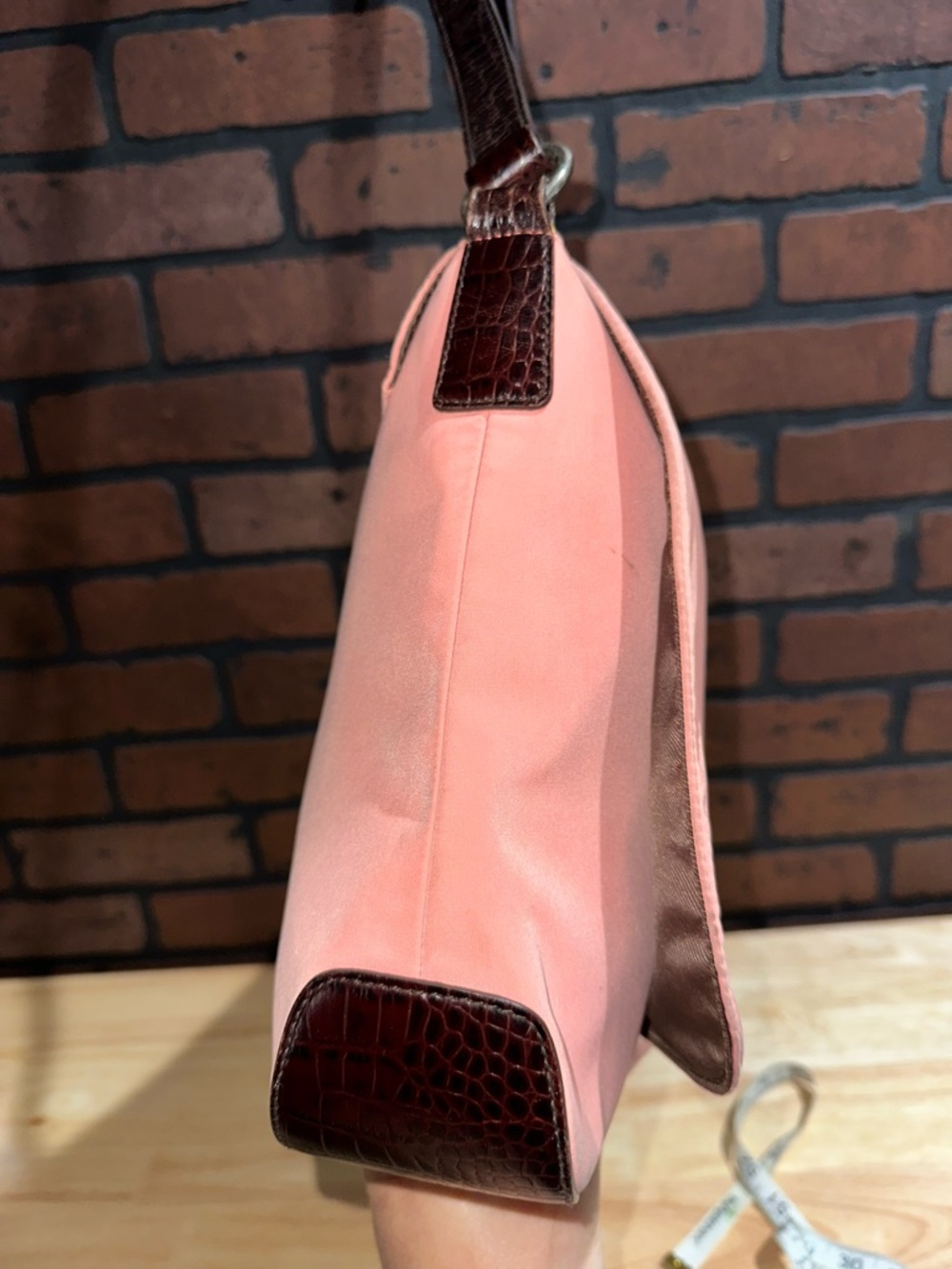 Ralph Lauren Coral Pink Shoulder Crossbody Bag - Picture 4 of 14